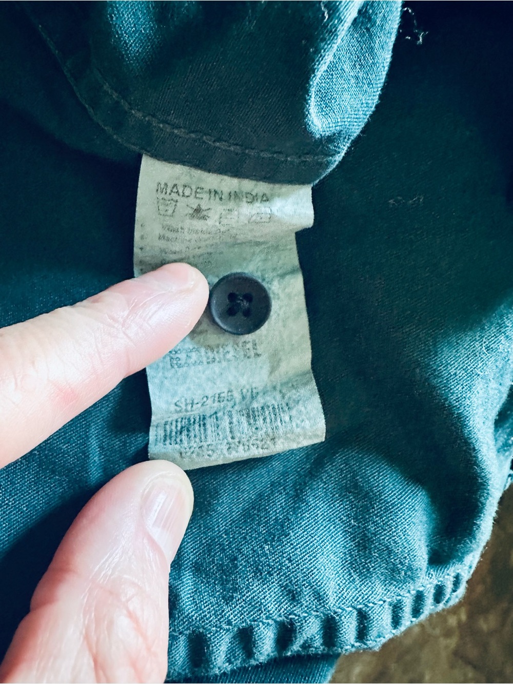 Diesel Blue-Teal Hooded Lightweight Shirt Jacket - Picture 6 of 9
